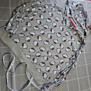 Ladies Gray Hello Kitty Hoodie